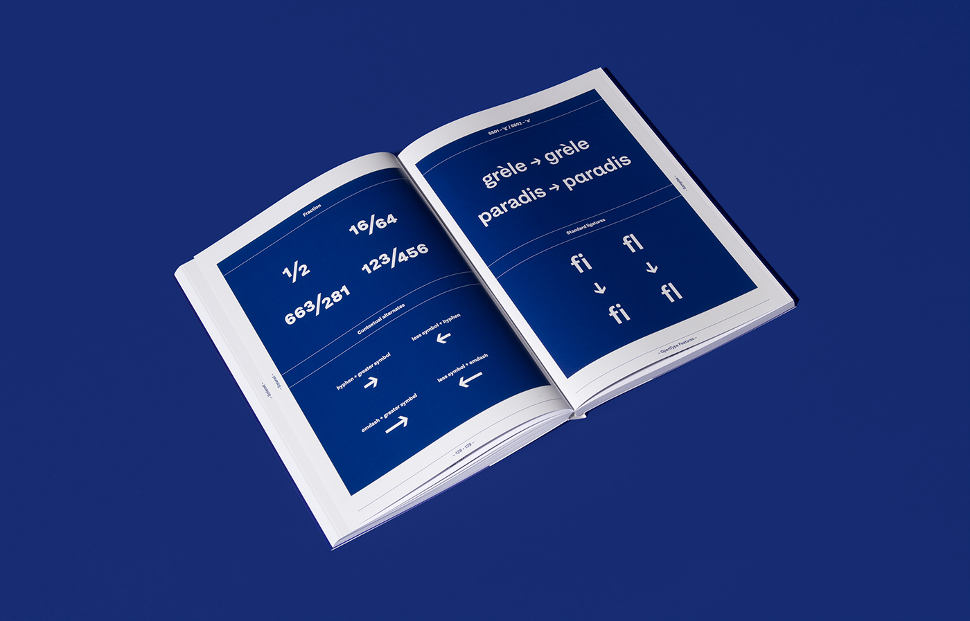 solanel font Typeface book specimen edition publication typography  