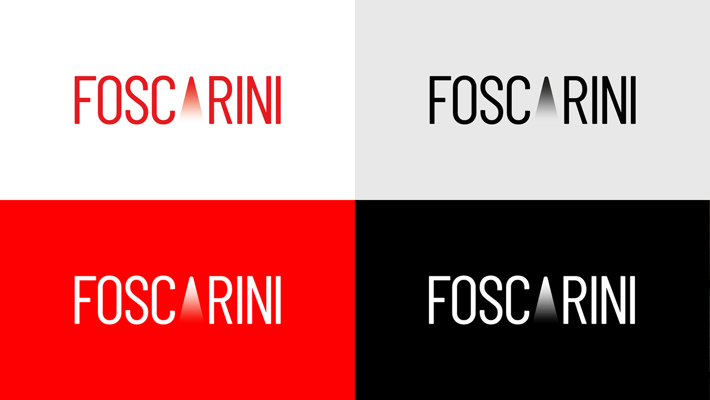 brand branding  Italy light logo motion rebranding red typography  
