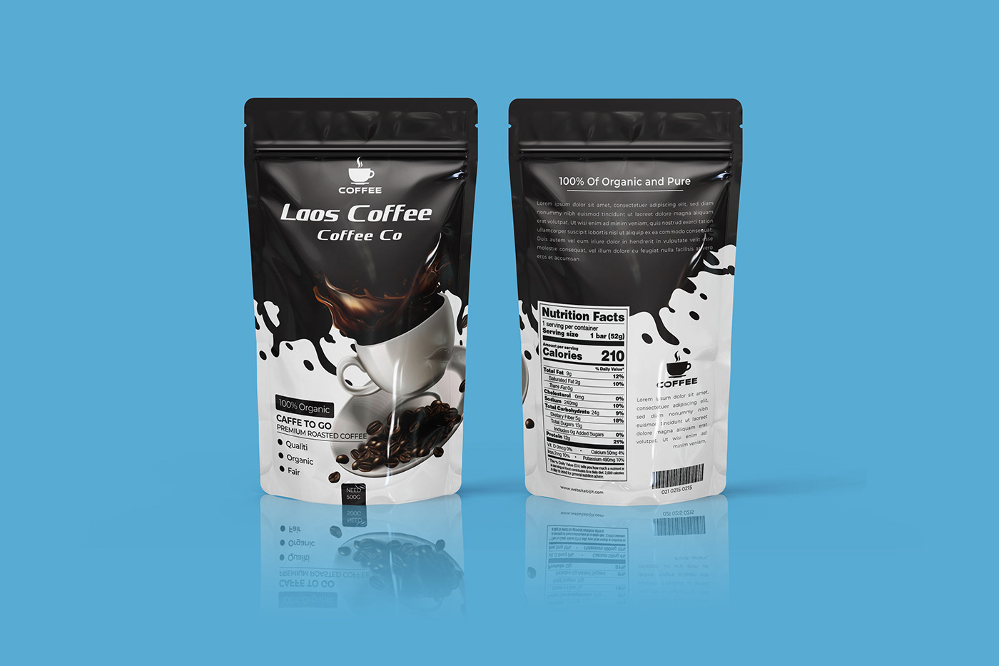 package design  Pouch Packaging coffee pouch coffee beans coffee shop coffee bag design product packaging brand identity coffee pouch design Packaging