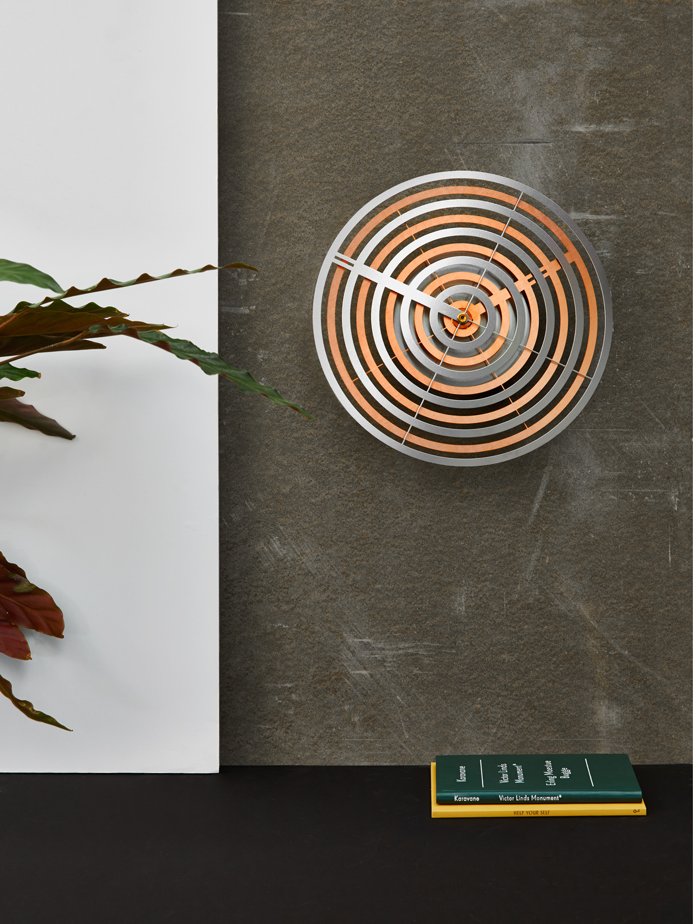 aluminum clock copper selected by bility time