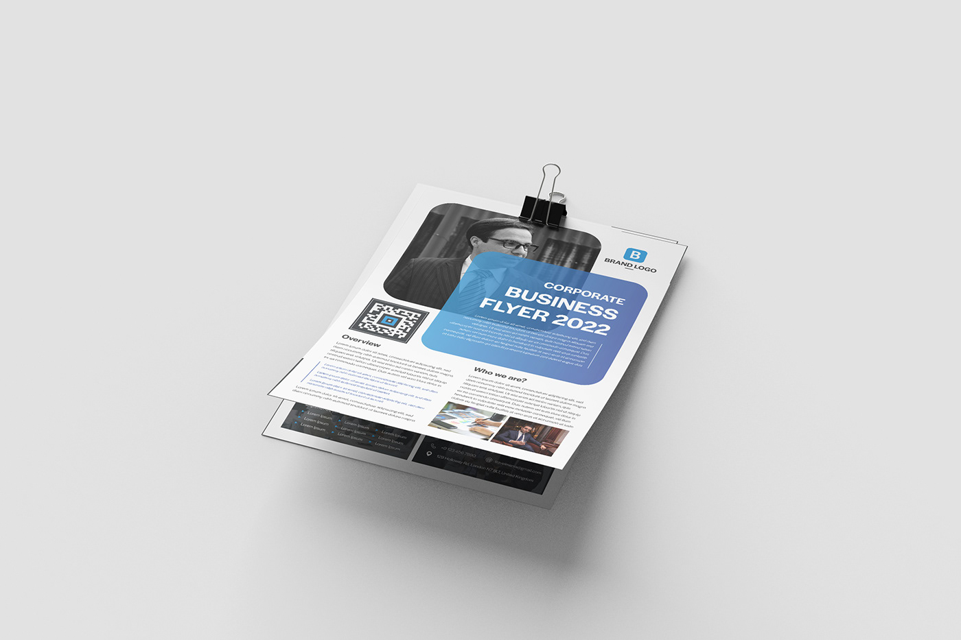 brand identity brochure business corporate design Designhatt flyer modern professional template