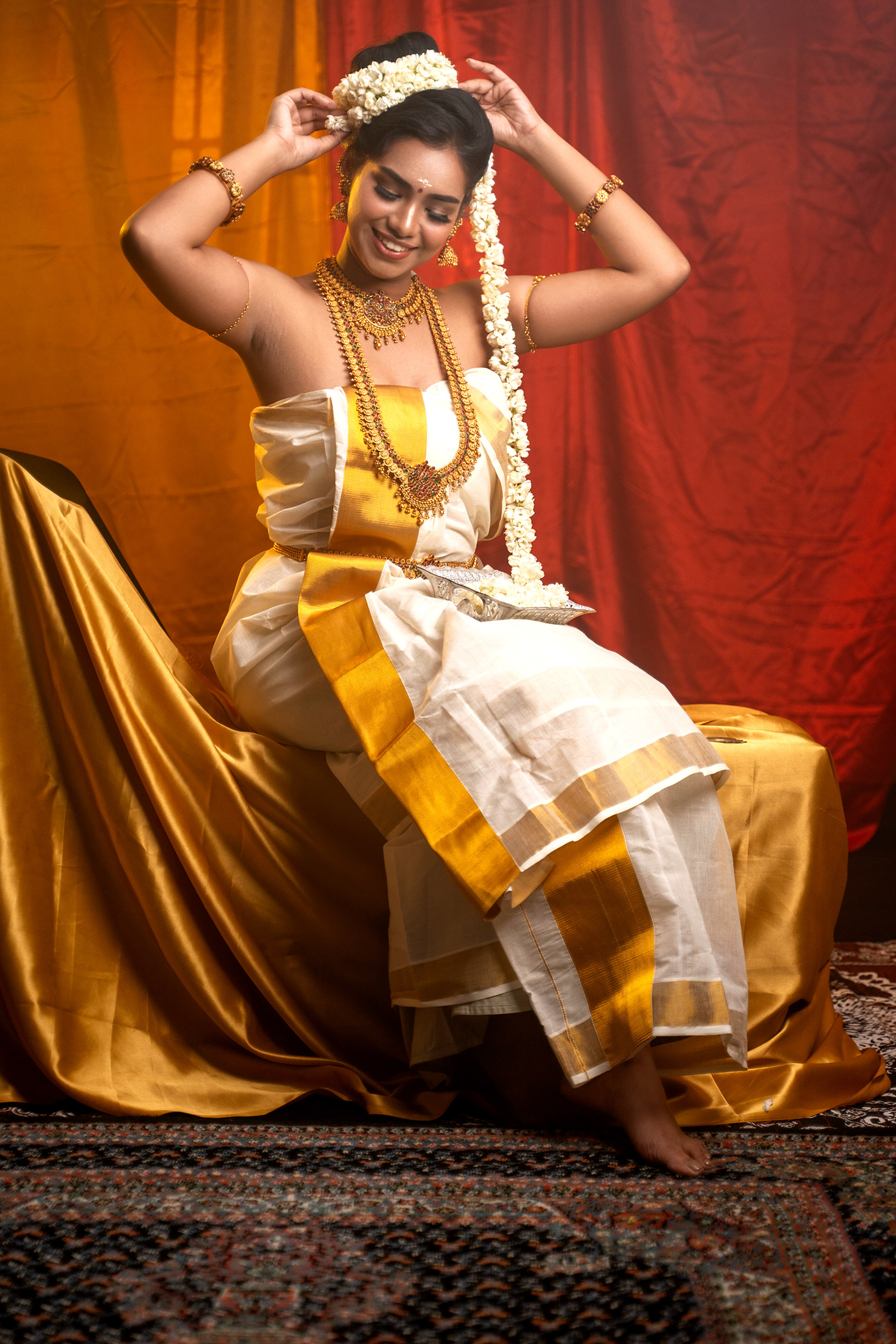 model Fashion  indian treditional India Photography  photoshoot portrait photographer Thamburatti