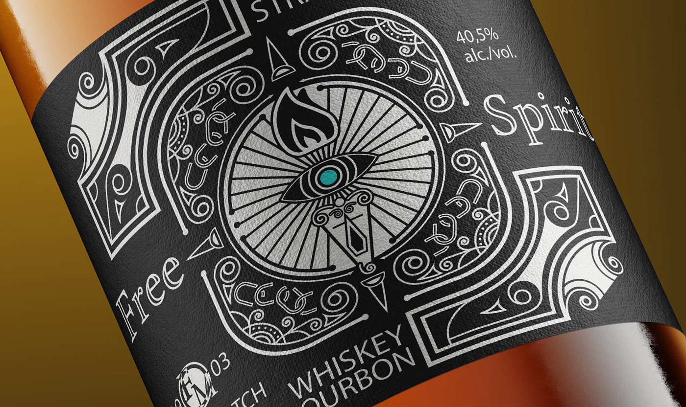 bottle bourbon brand identity branding  Logo Design package Packaging packaging design typography   Whiskey