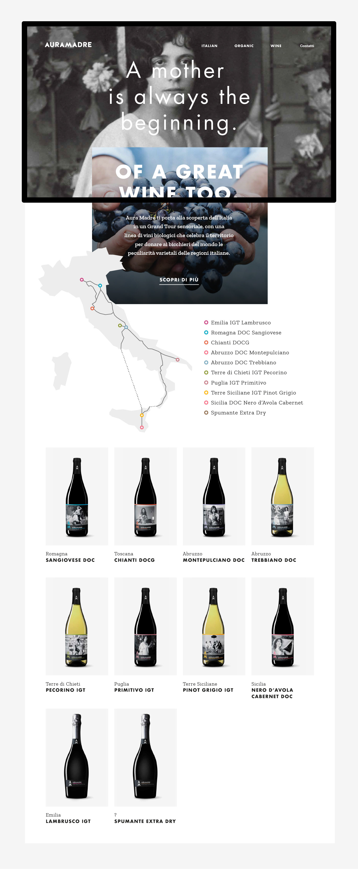 dolce vita grand tour italian wine label design made in italy organic wine travel guide wine bottle design wine website women wine