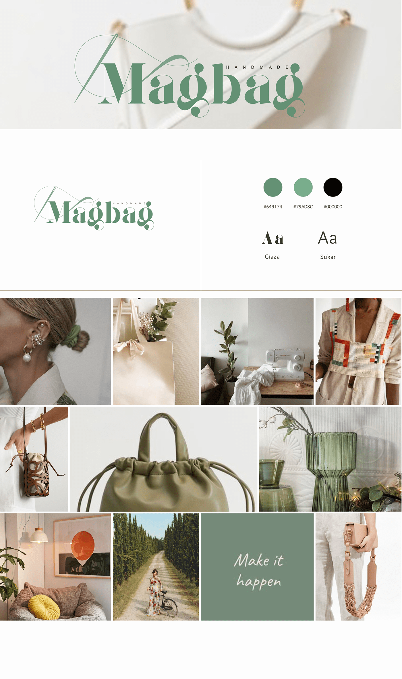 branding  collage Fashion  logo moodboards Style