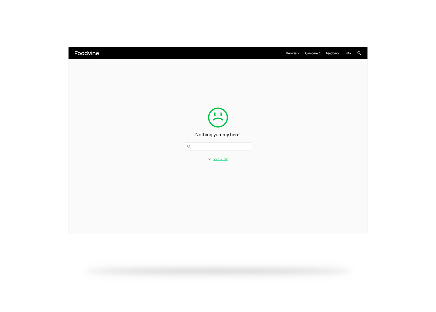 product UI ux Startup app wireframe Responsive foodvine