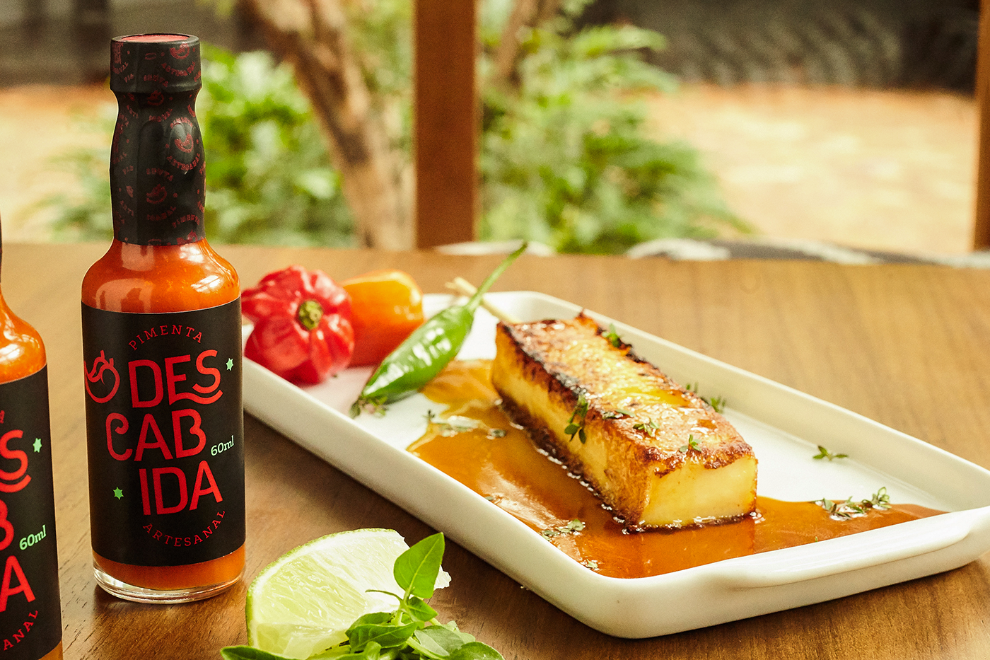 Pimenta descabida chili red pepper packing Display Food  sauce