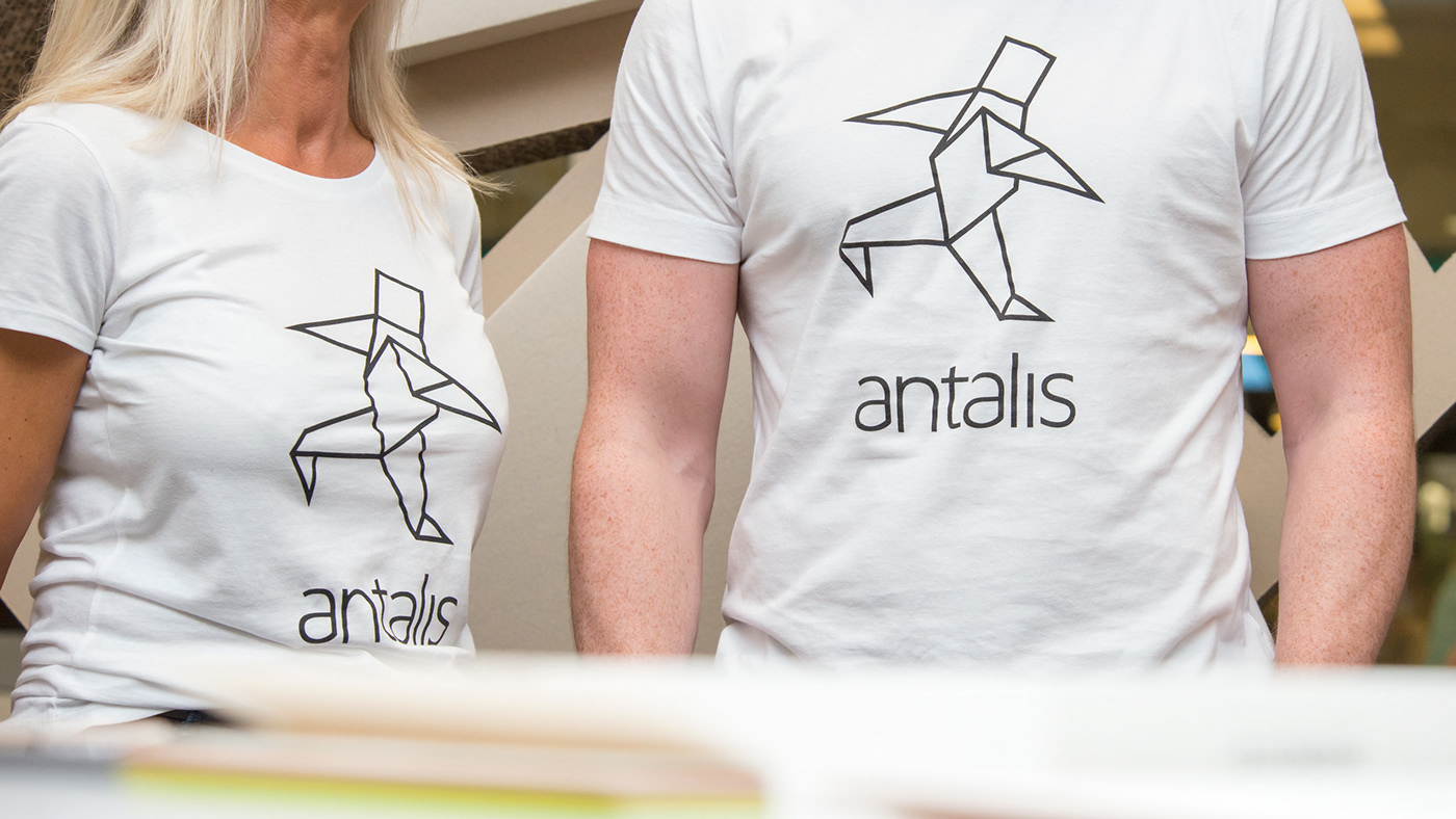 Antalis branded t-shirts.