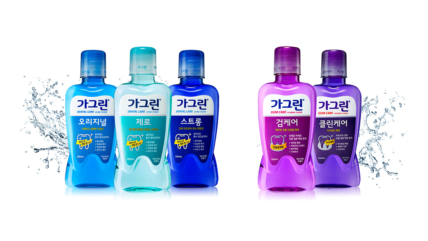 rebranding Packaging pkg branding  oral health blue pictogram Label bottle guidelines