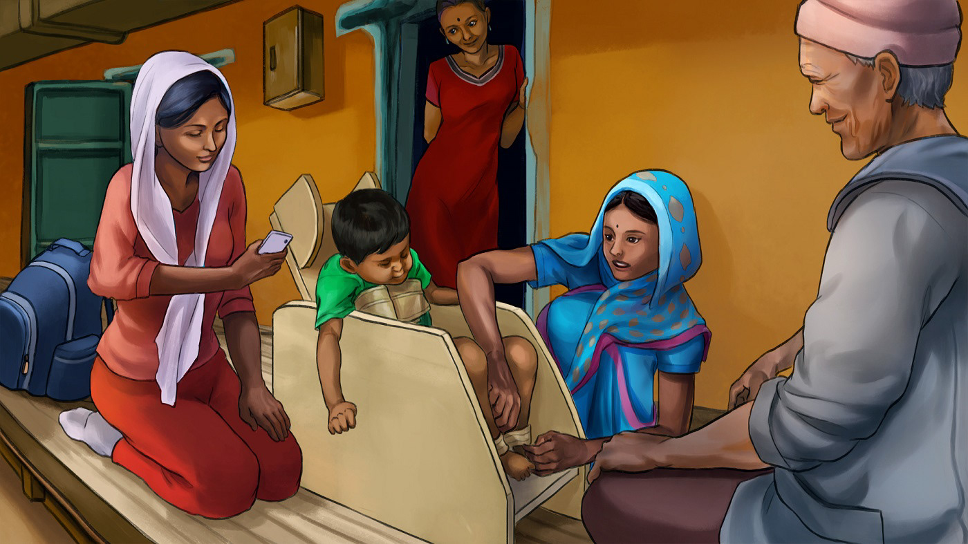 NGO CSR medical illustration