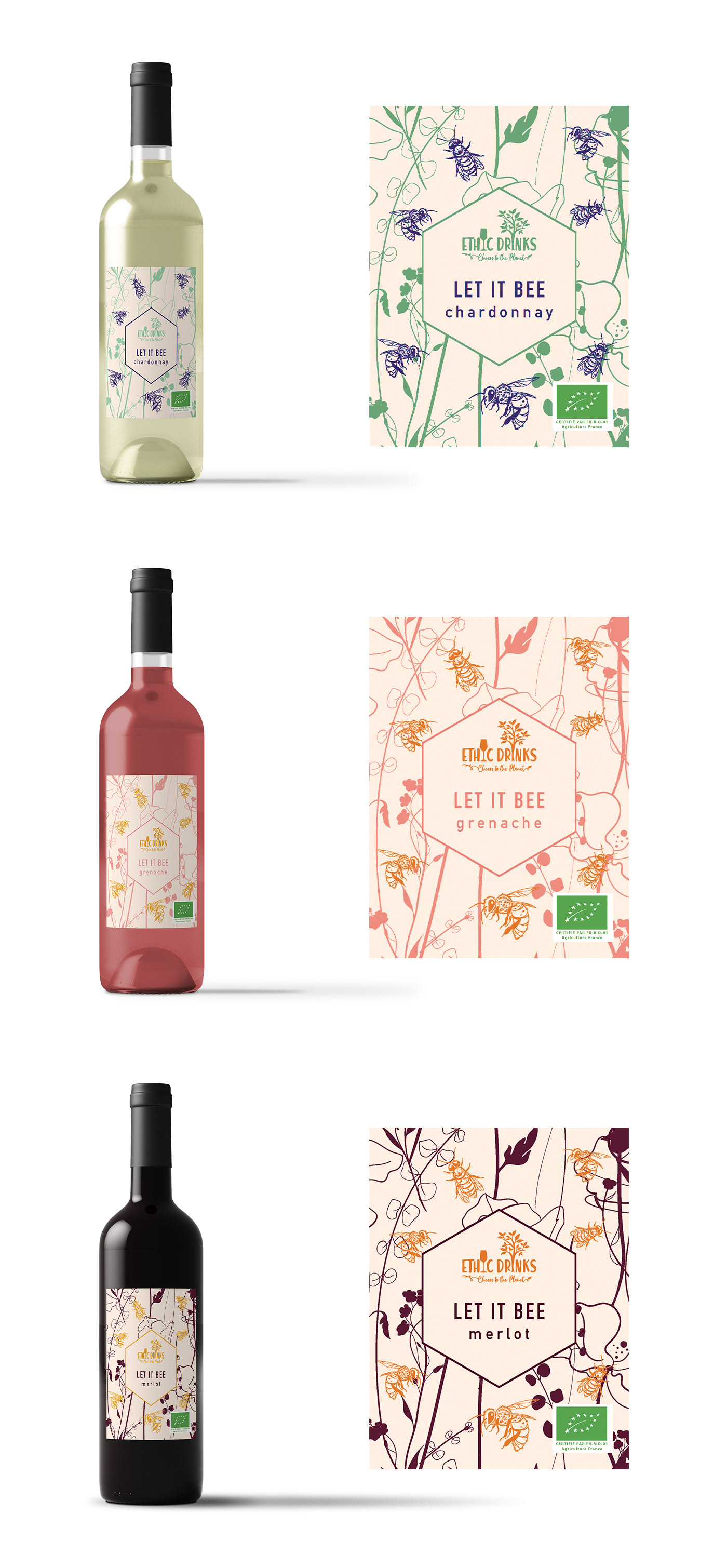 design graphism Packaging wine YP
