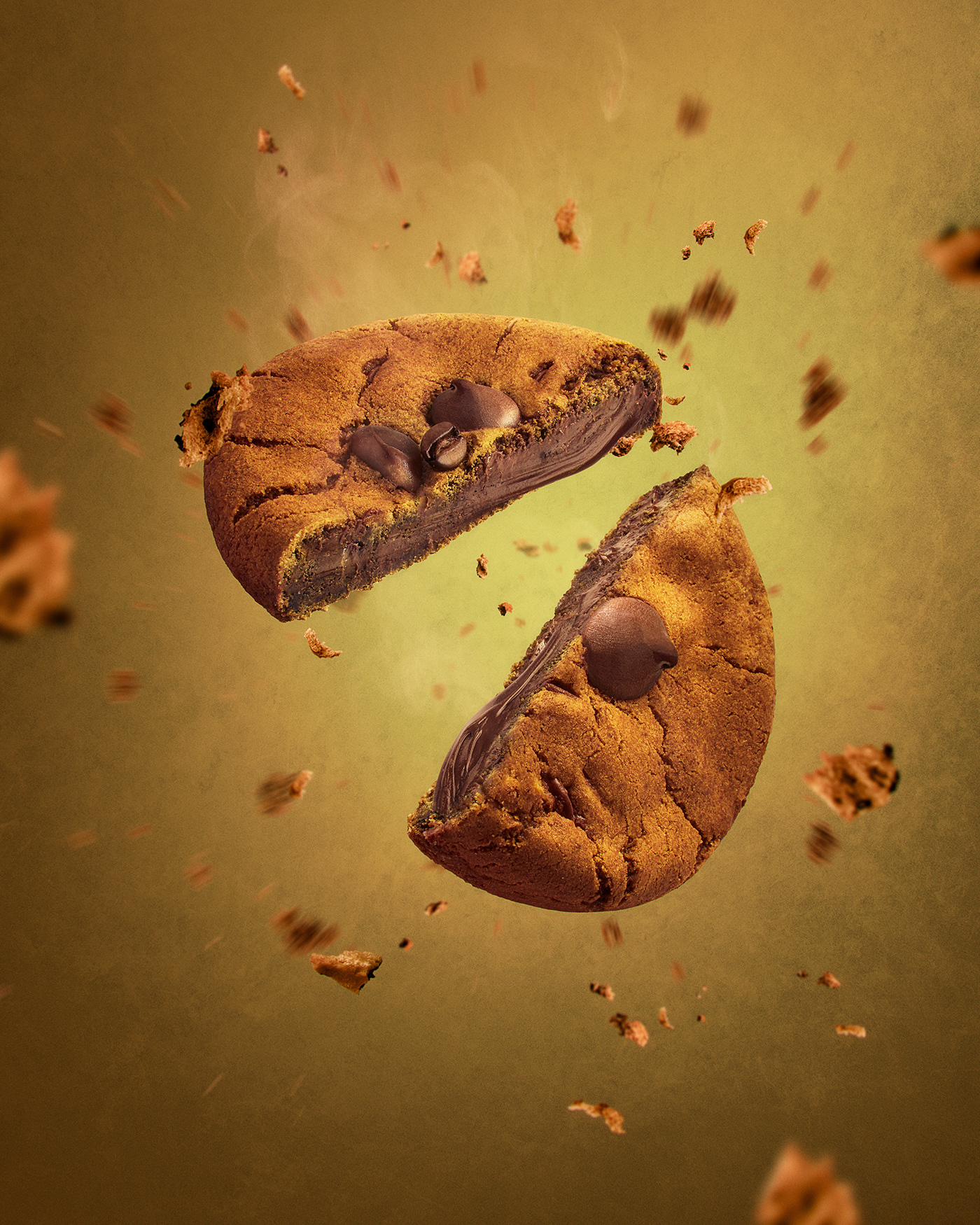 cookies Food  photoshop Photography  chocolate Coconut strawberry Coffee Advertising  Graphic Designer