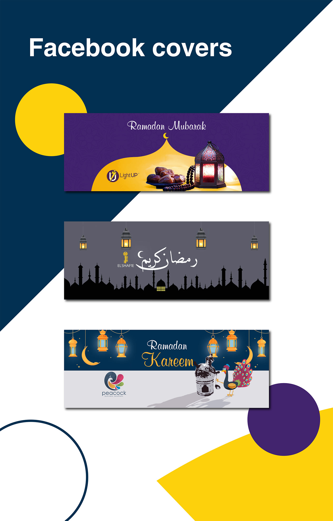 arabic designs graphic design  social media Social Media Designs