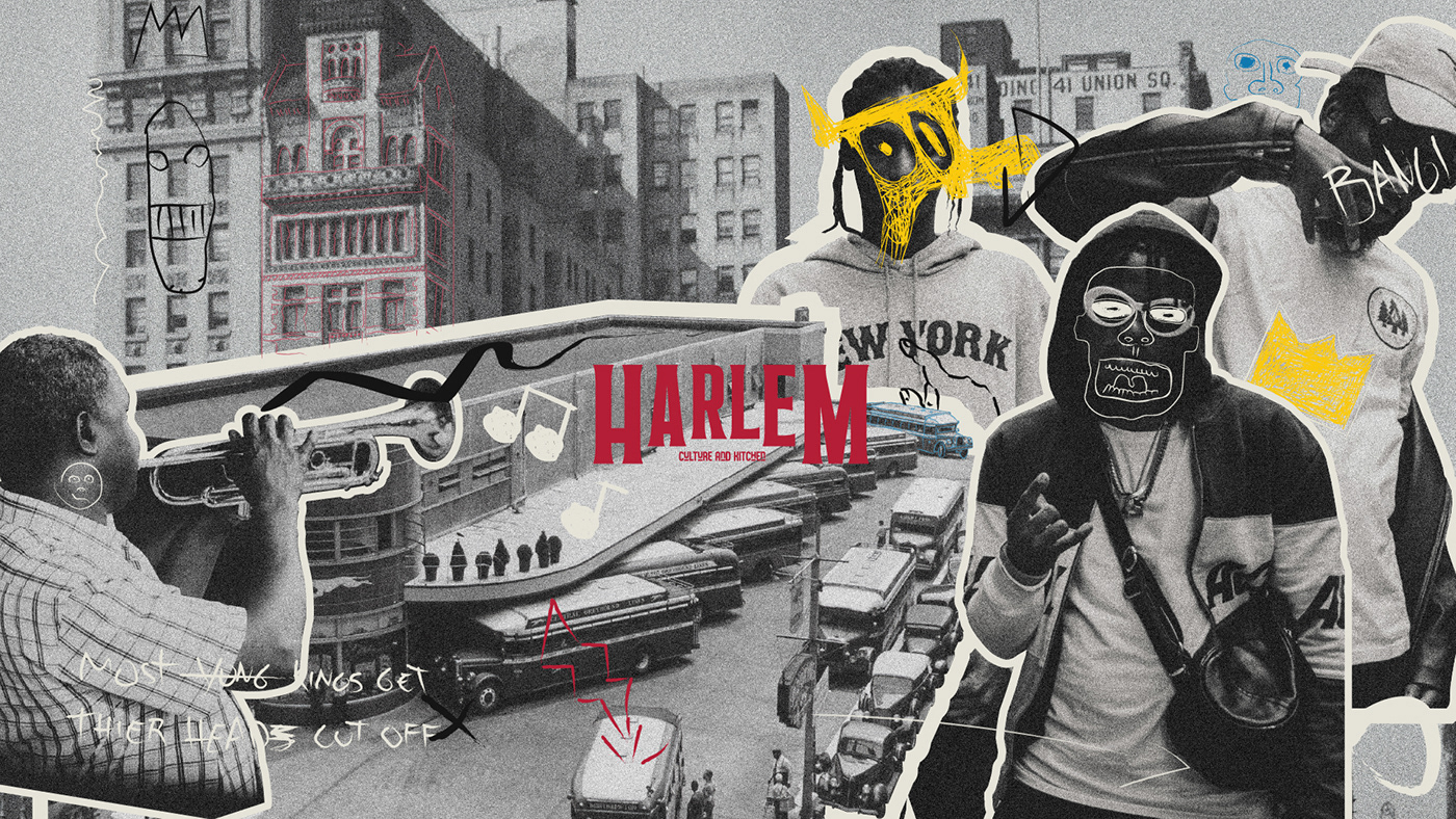 branding  Harlem kitchen Events cooking jazz Basquiat