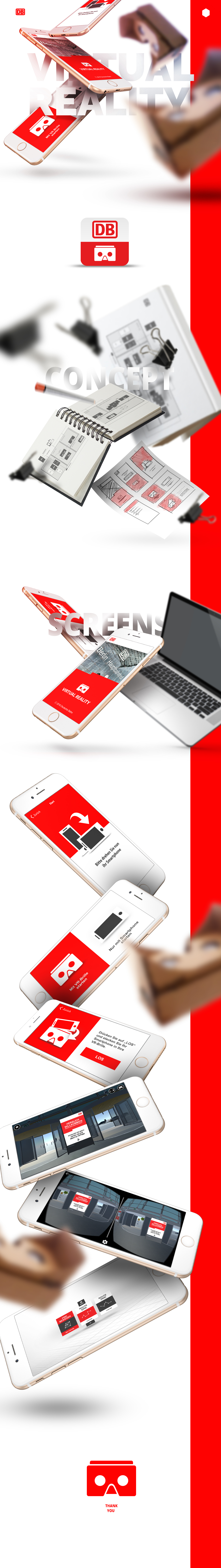 ios android app ux interface design material design card board Virtual reality