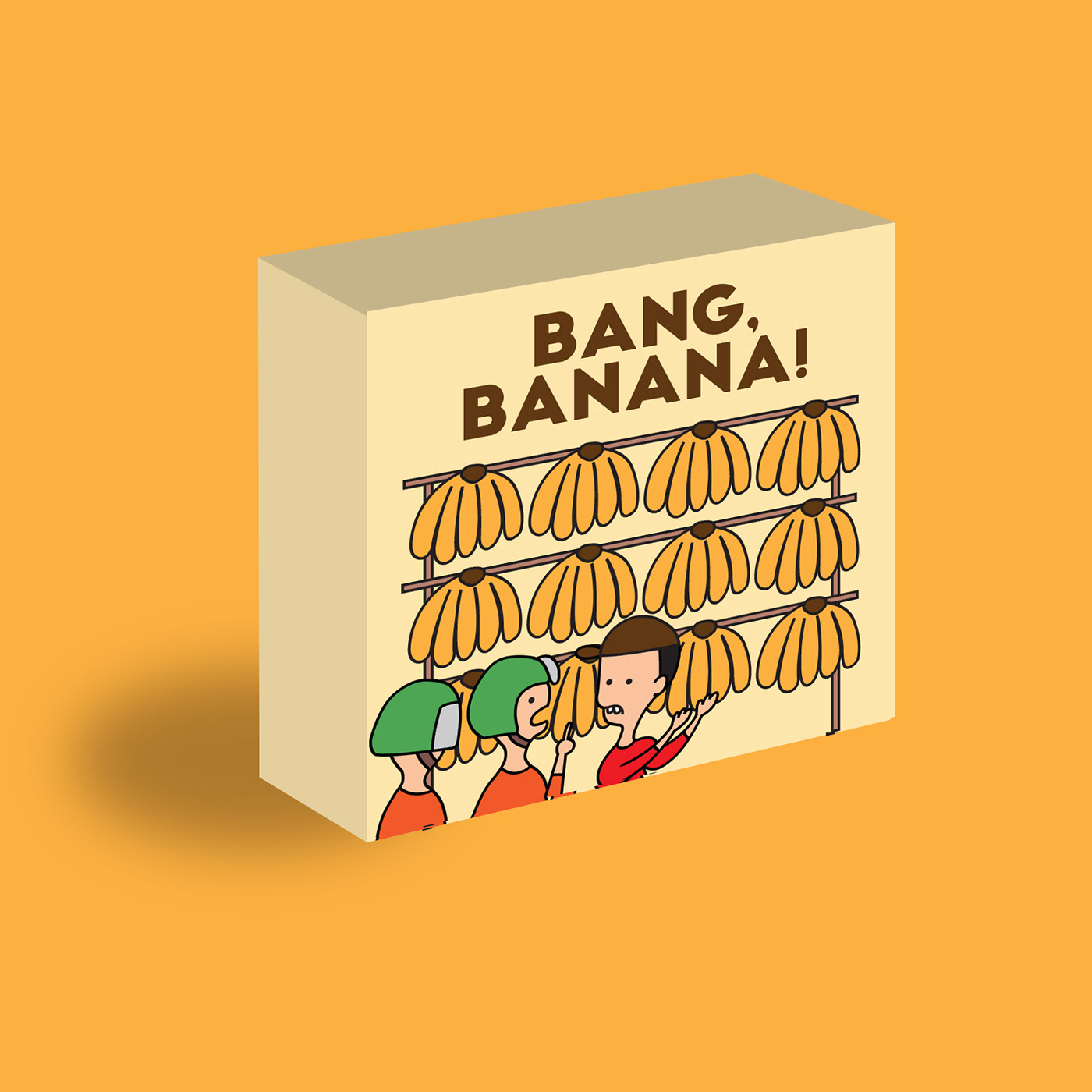 BANG banana pisang Packaging ABANG  bangbanana pisang bang pisangbang
