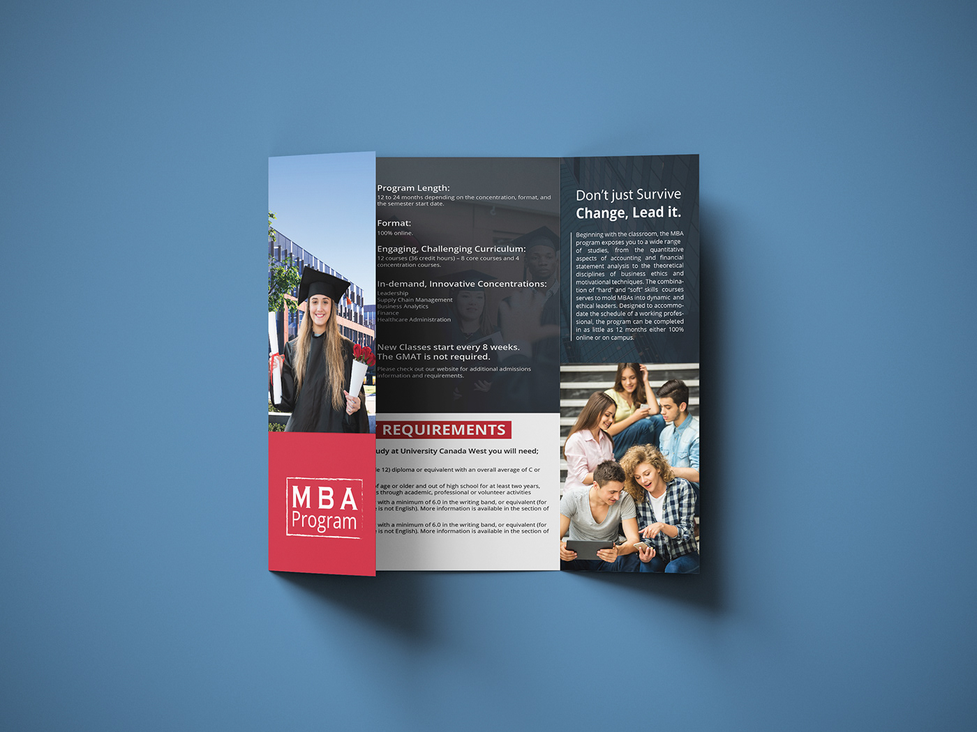 Free Single Gatefold Brochure Download on Behance With Regard To Gate Fold Brochure Template Indesign