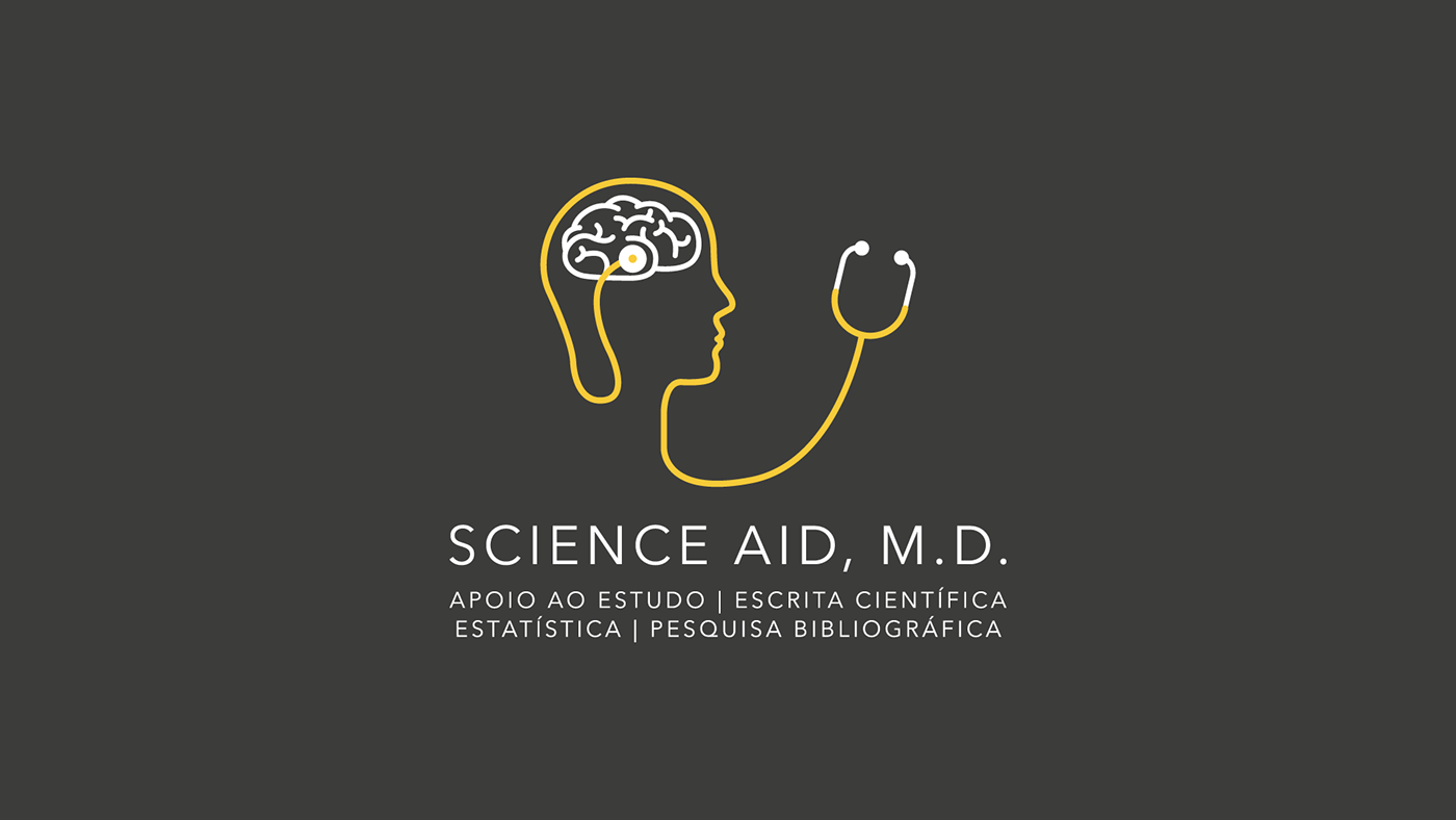 Cartão de Visita identidade visual Logotipo marca medicine social media Web Design 