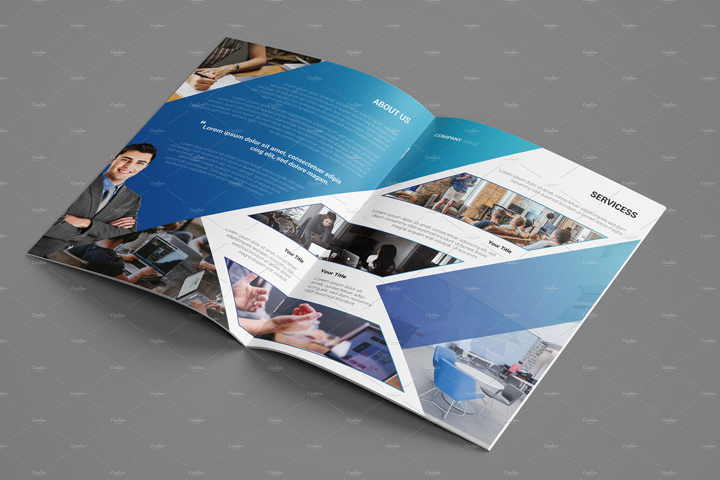 business brochure Corporate Brochure bifold brochure minimal creative Multipurpose corporate brochures Company Brochure