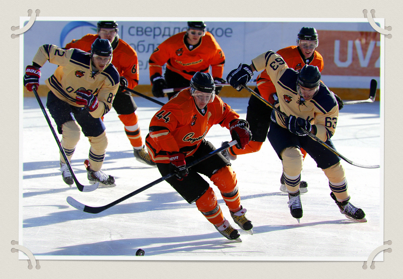 Hochey VHL KHL Nizhny Tagil winter classic logo sport identity brand