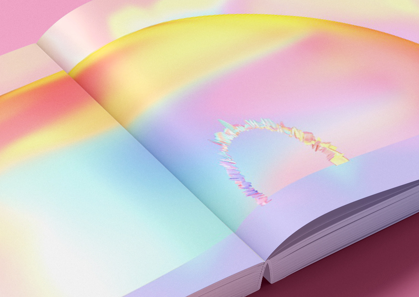 3D book book design cinema 4d design painting  