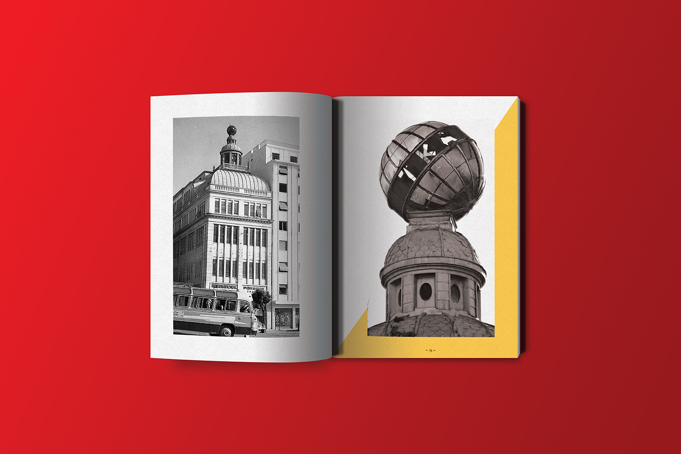 Guidebook Thessaloniki Fire history ILLUSTRATION  projection mapping collage storyboard