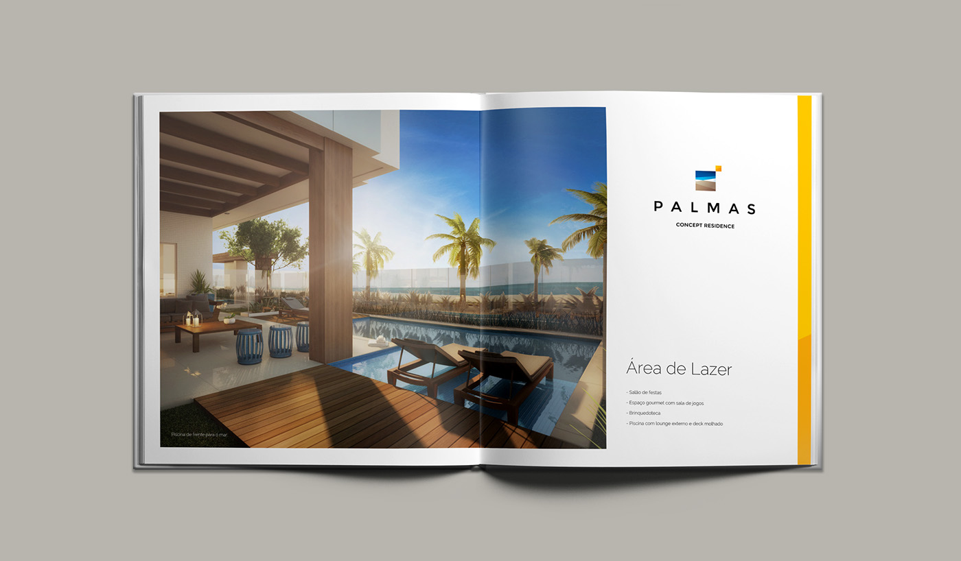 Beach resort real estate sophisticated simplicity Logotype brochure design package luxury