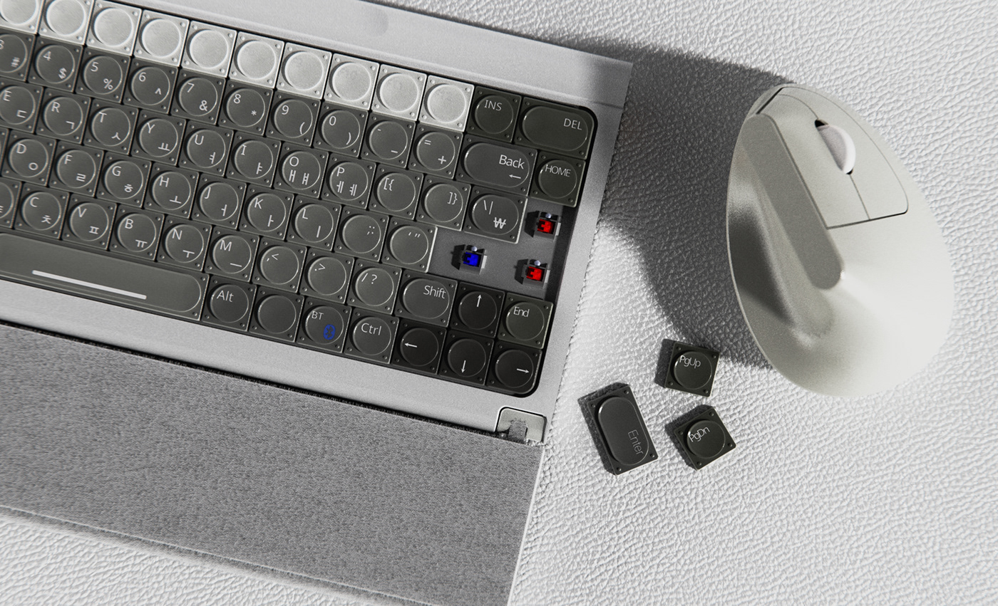 bluetooth concept industrial design  keyboard keyboard design minimal design product product design  industrial