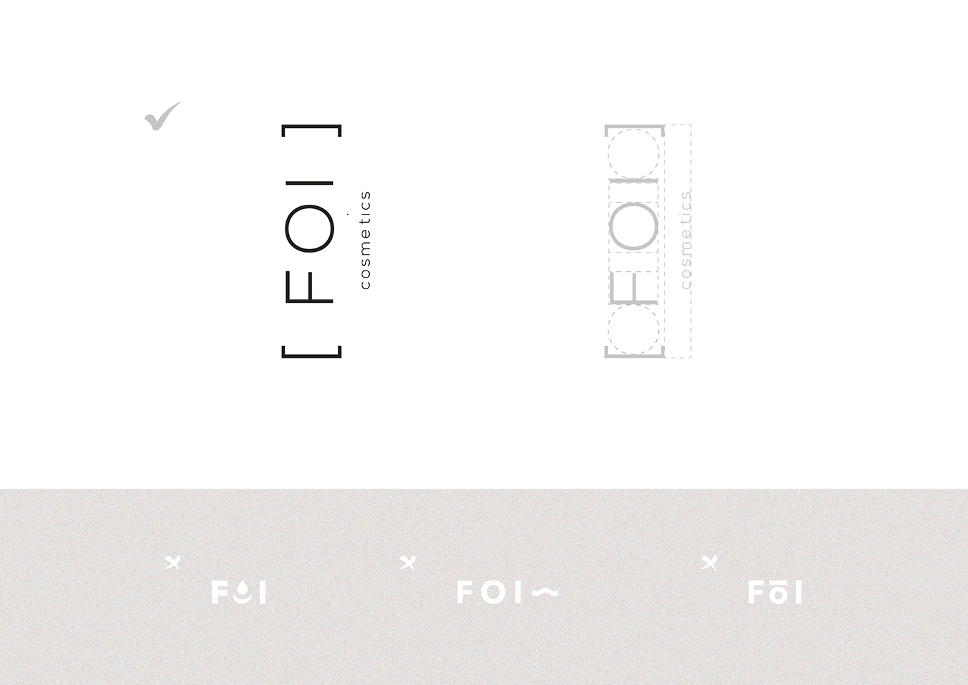 Logo Design for Cosmetics brand FOI