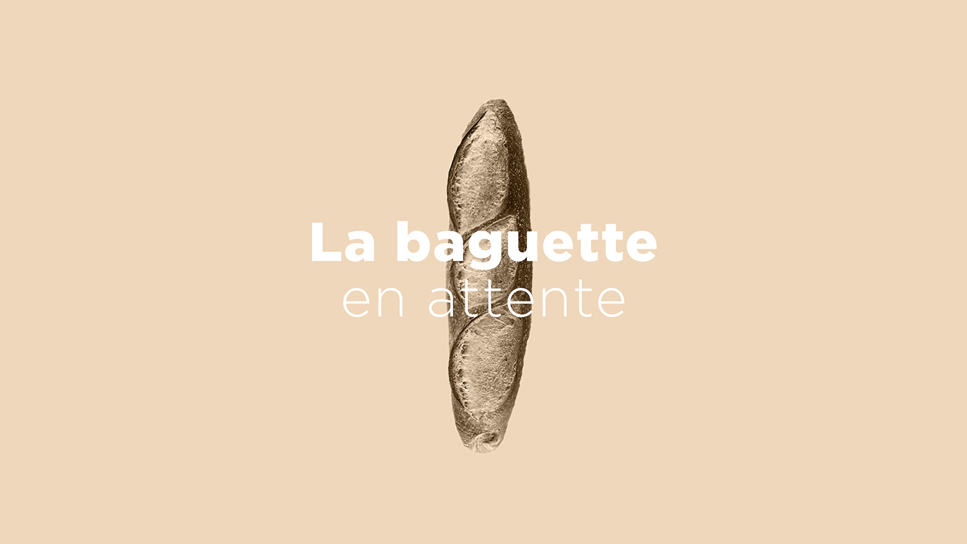bread bakery Solidarity French baguette gift blackboard ardoise sharing donation
