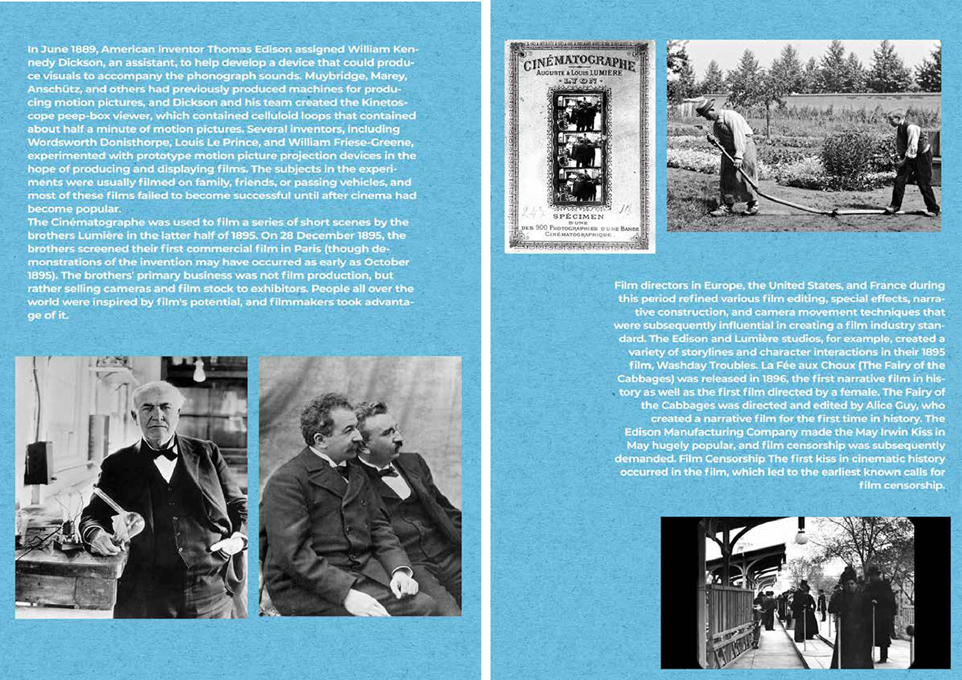 Dissertation film book editorial Graphic Designer art direction  graphic design  history of film