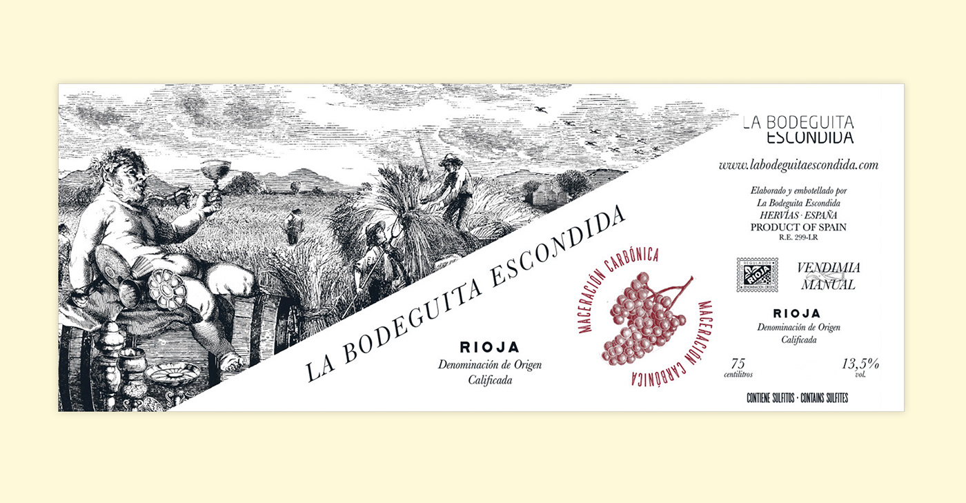 etiquetas Label Packaging print rioja vino wine