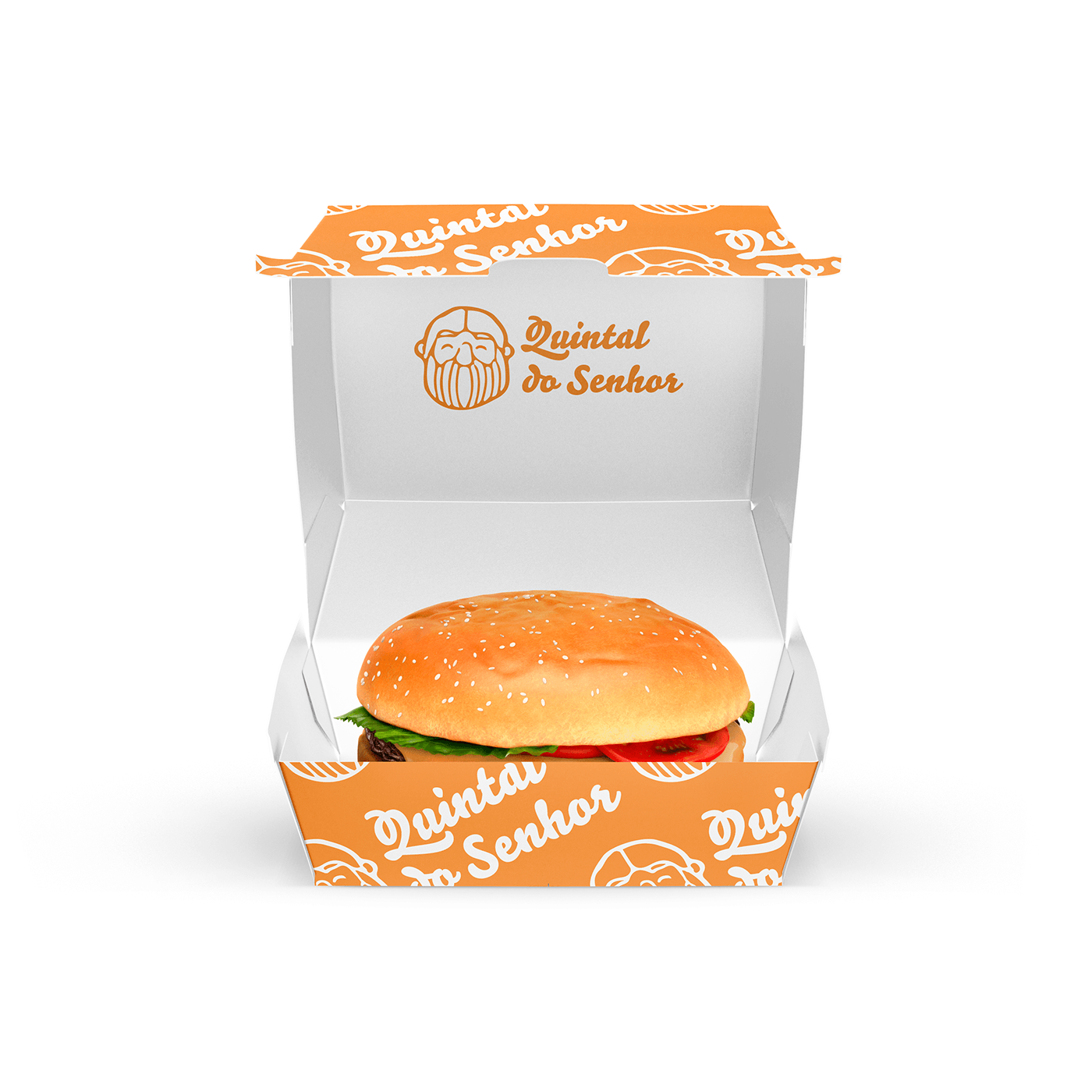 design identidade visual ilustração Digital hamburgueria