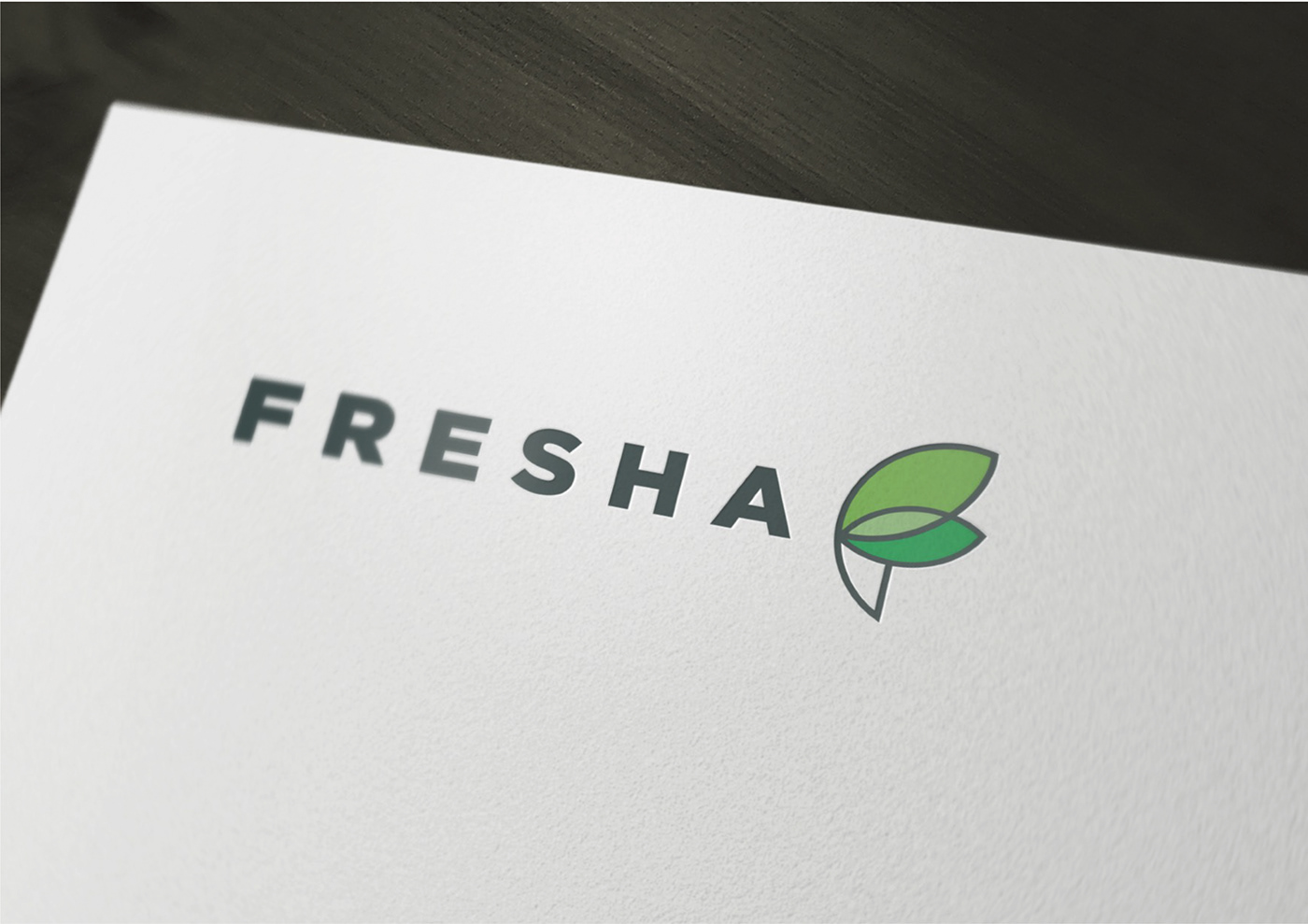 Fresh goods JustDesign fresha Logo Design branding  Fresha justdesign logo CI 