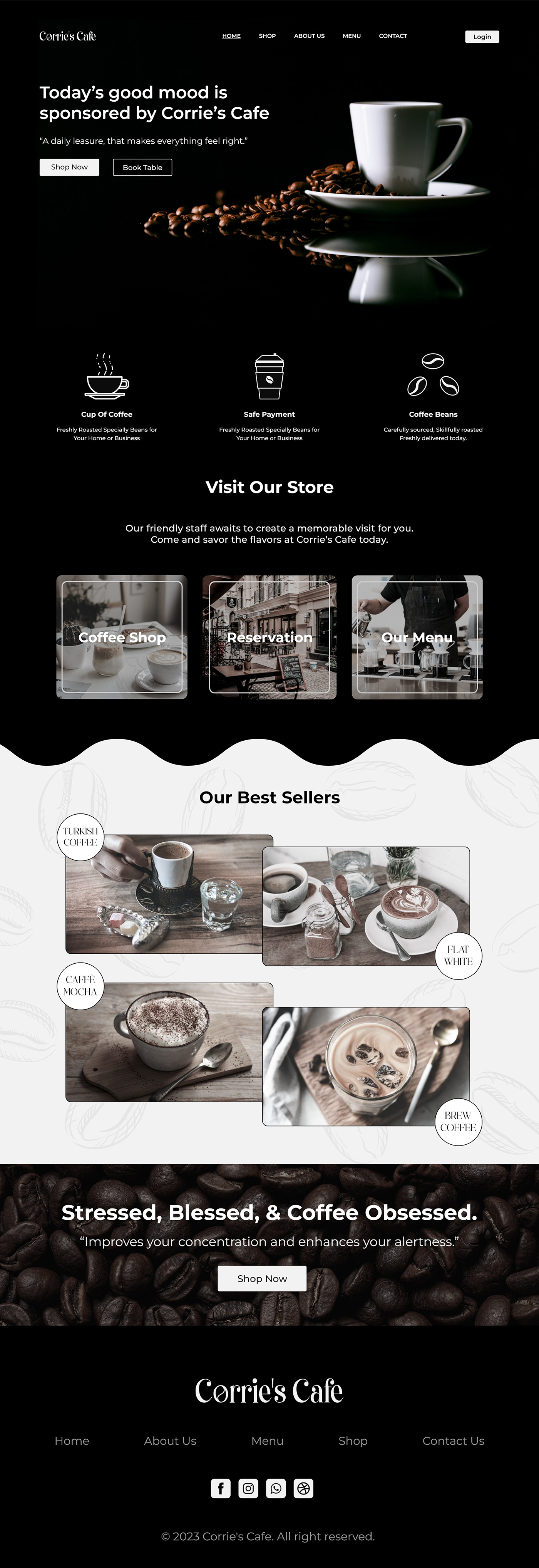 design UX design ui design ux/ui Website Design Coffee coffeeshop designer coffeebranding coffeeconcept