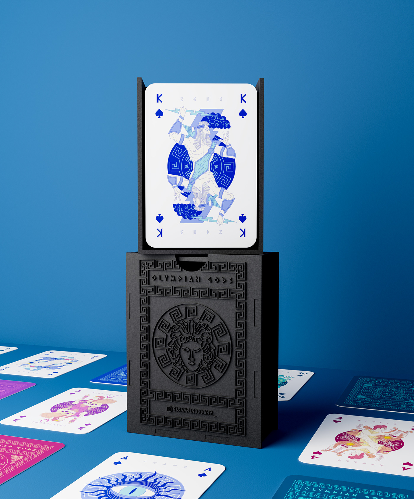 ILLUSTRATION  Playing Cards Packaging product design  motion graphics  graphic design  adobe illustrator 3D Illustrator after effects