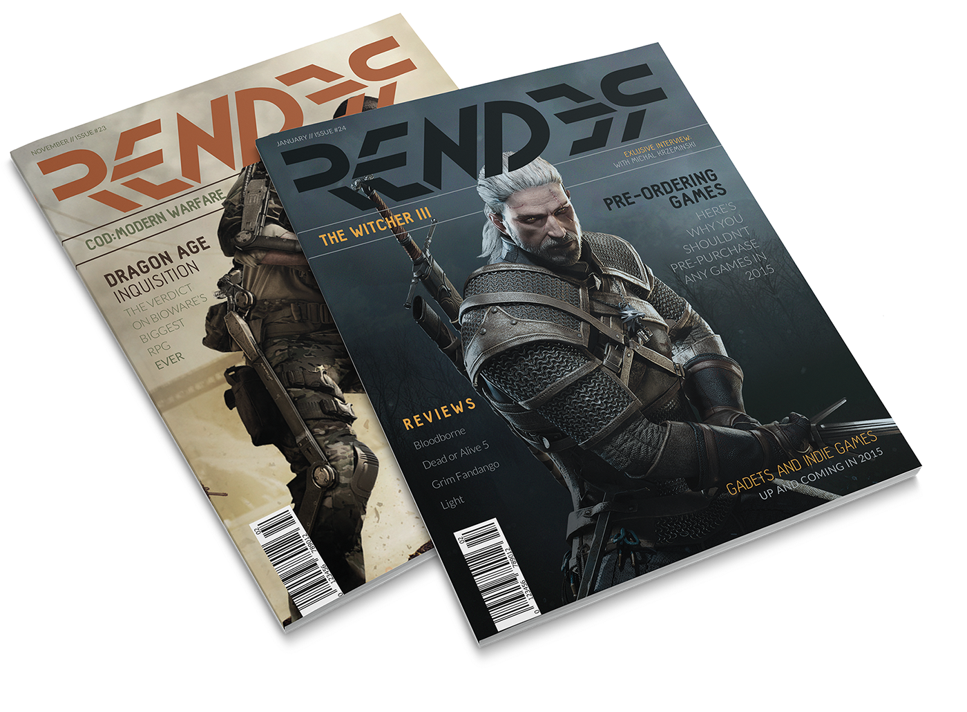 magazine Render Gaming editorial