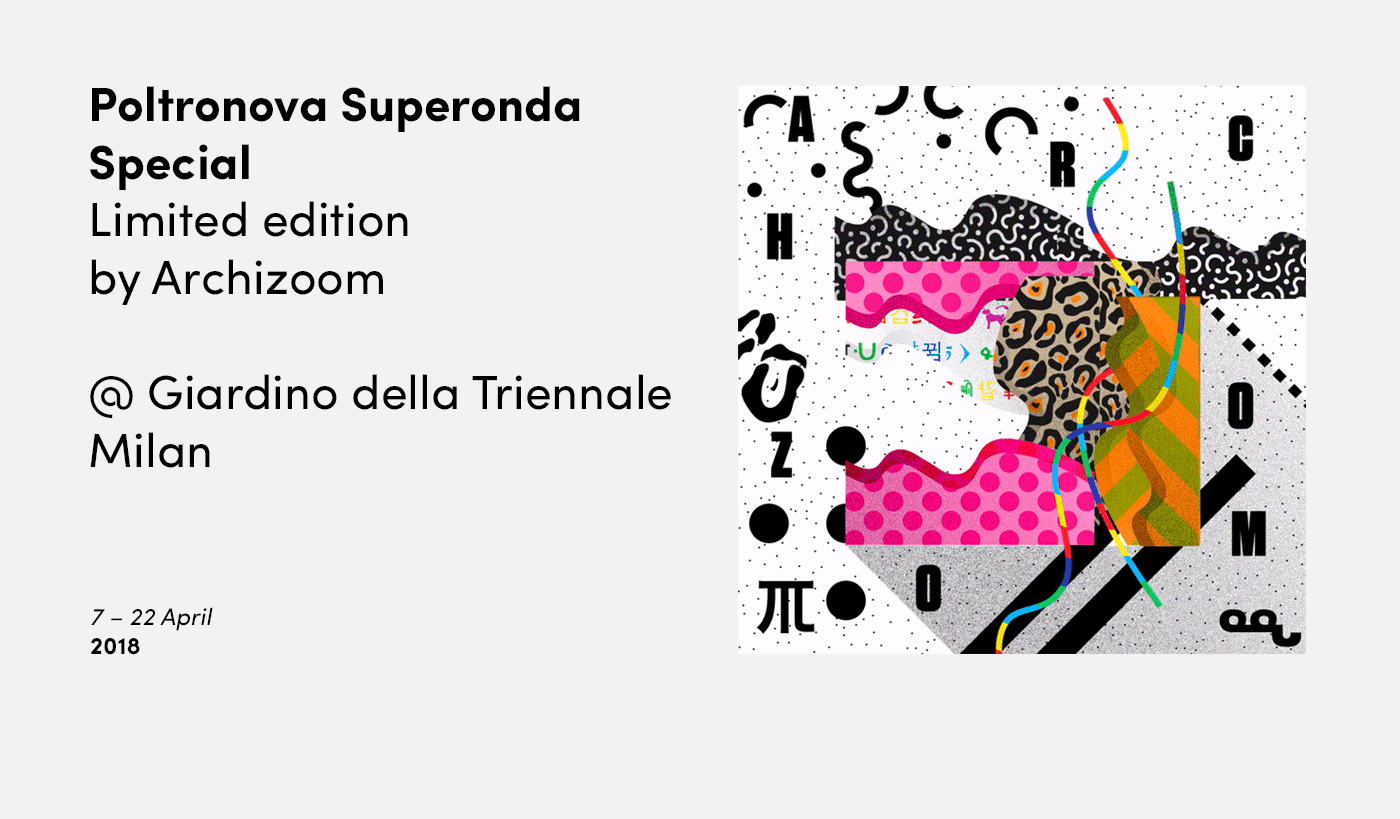 dressing pattern Poltronova Superonda Archizoom Triennale MILANO DESIGN WEEK milan radical gif