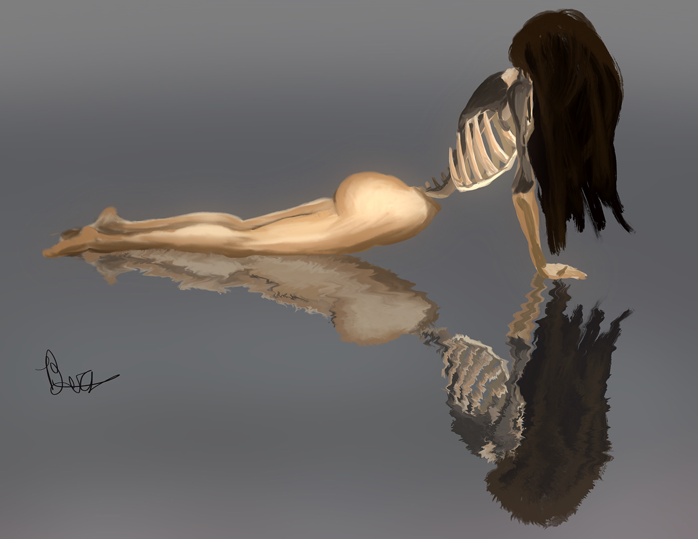 Figure art skeleton