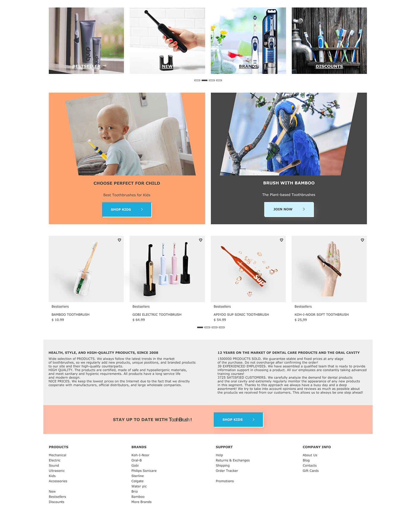Adaptive bubbbles electrictoothbrush onlinestore toothbrush toothpaste UI ux web7uxidesign Webdesign