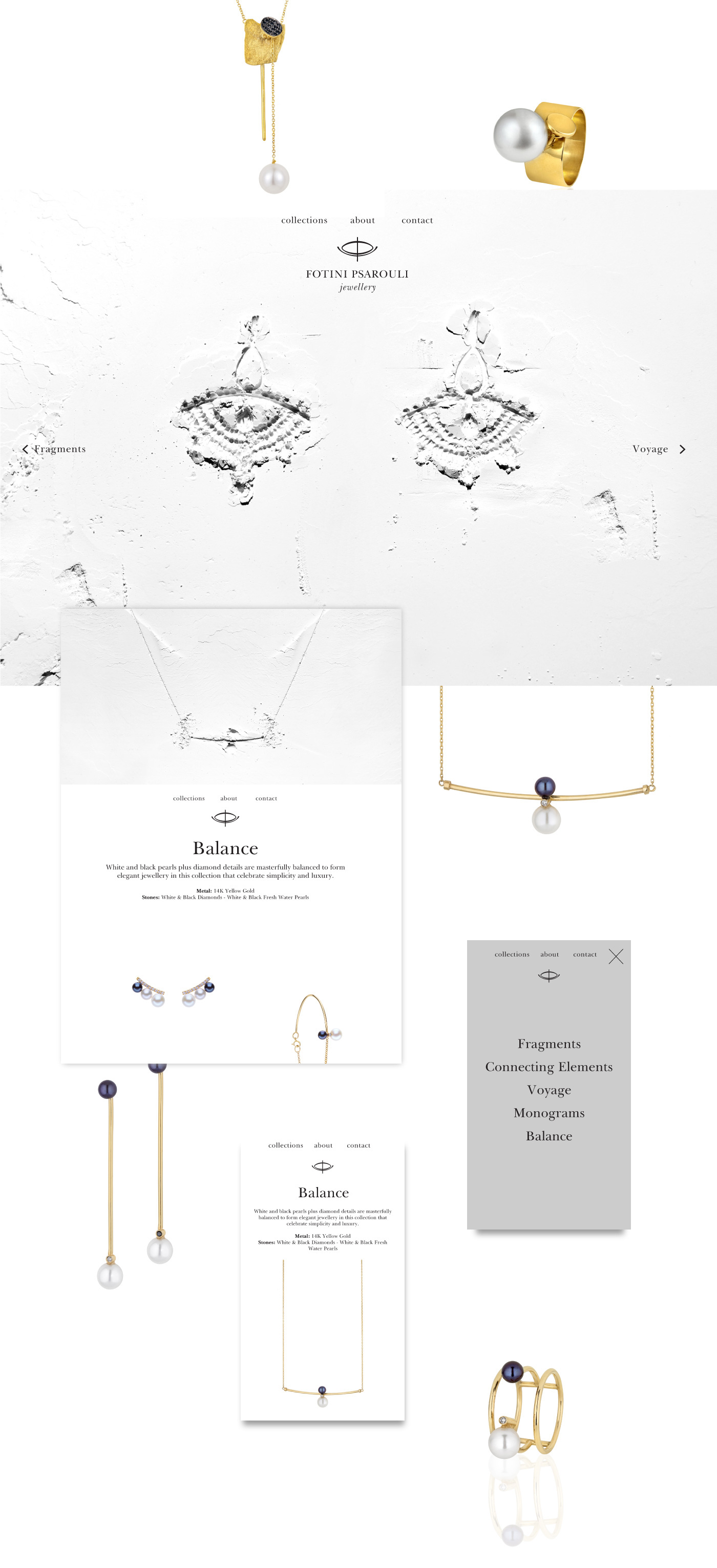 Jewellery Website elegance luxury