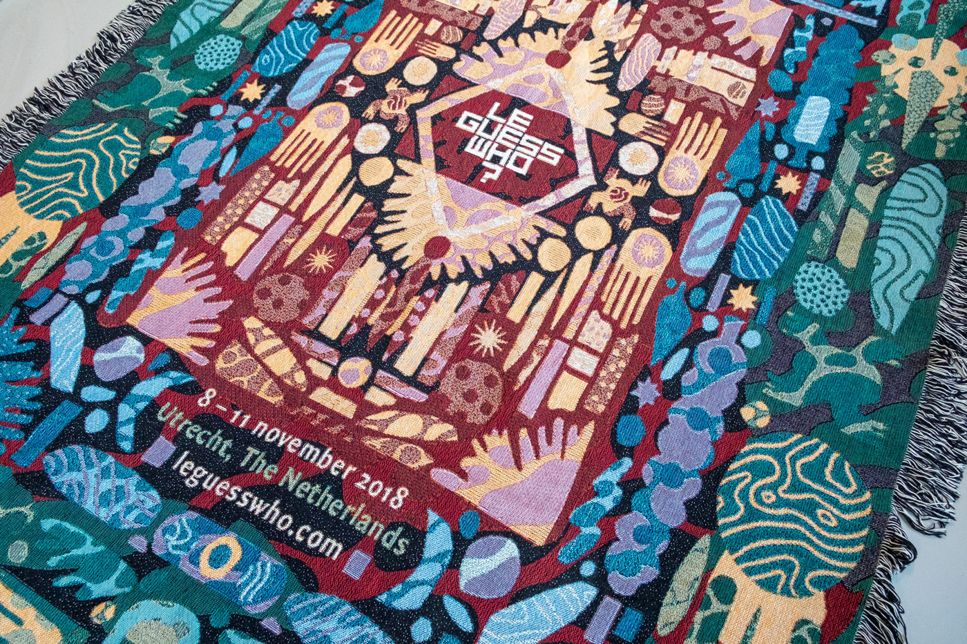 festival carpet Rug editorial Music Festival persian medieval Patterns incklusive culture