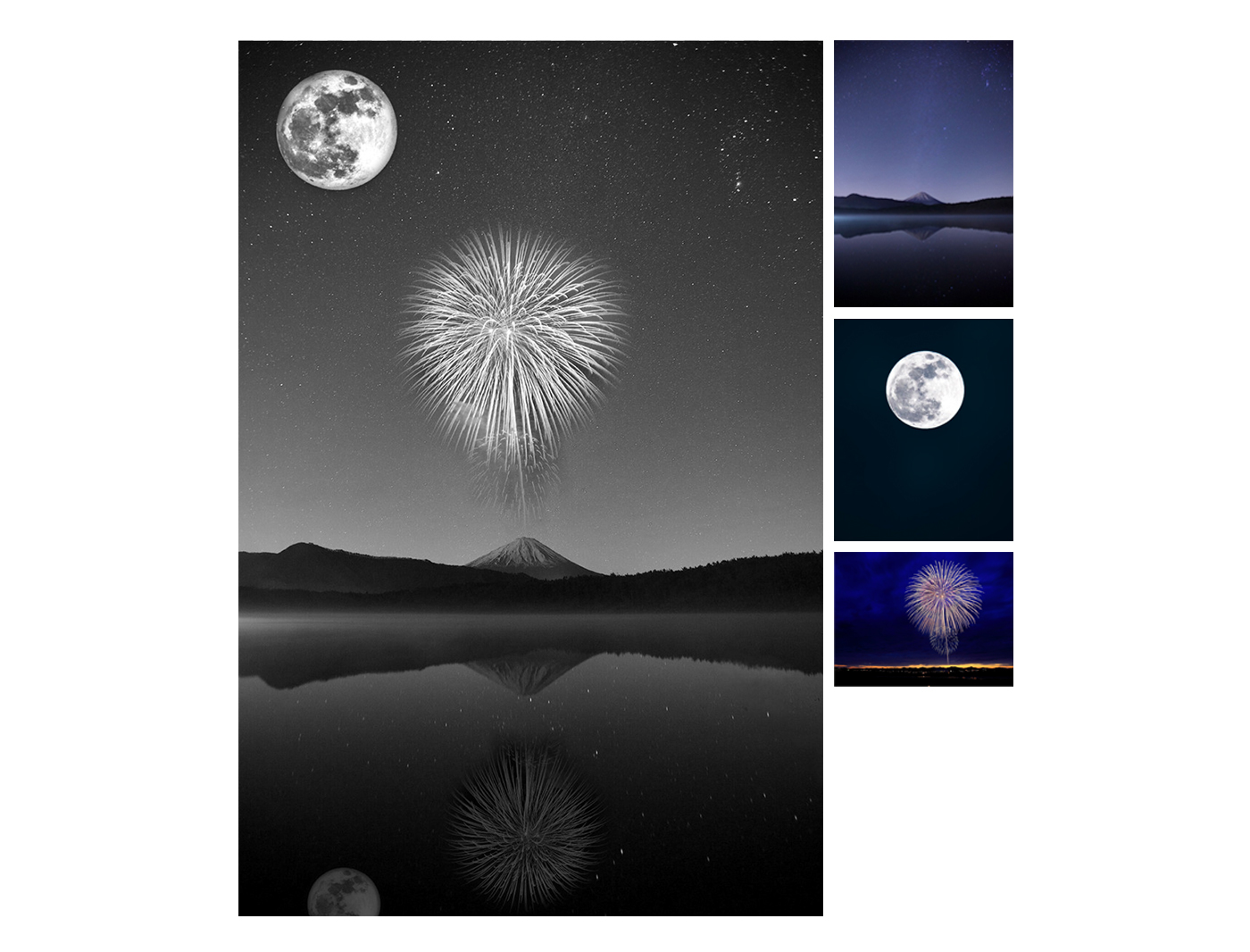 Photoshop Mix mix app moon Landscape Nature surreal mobile