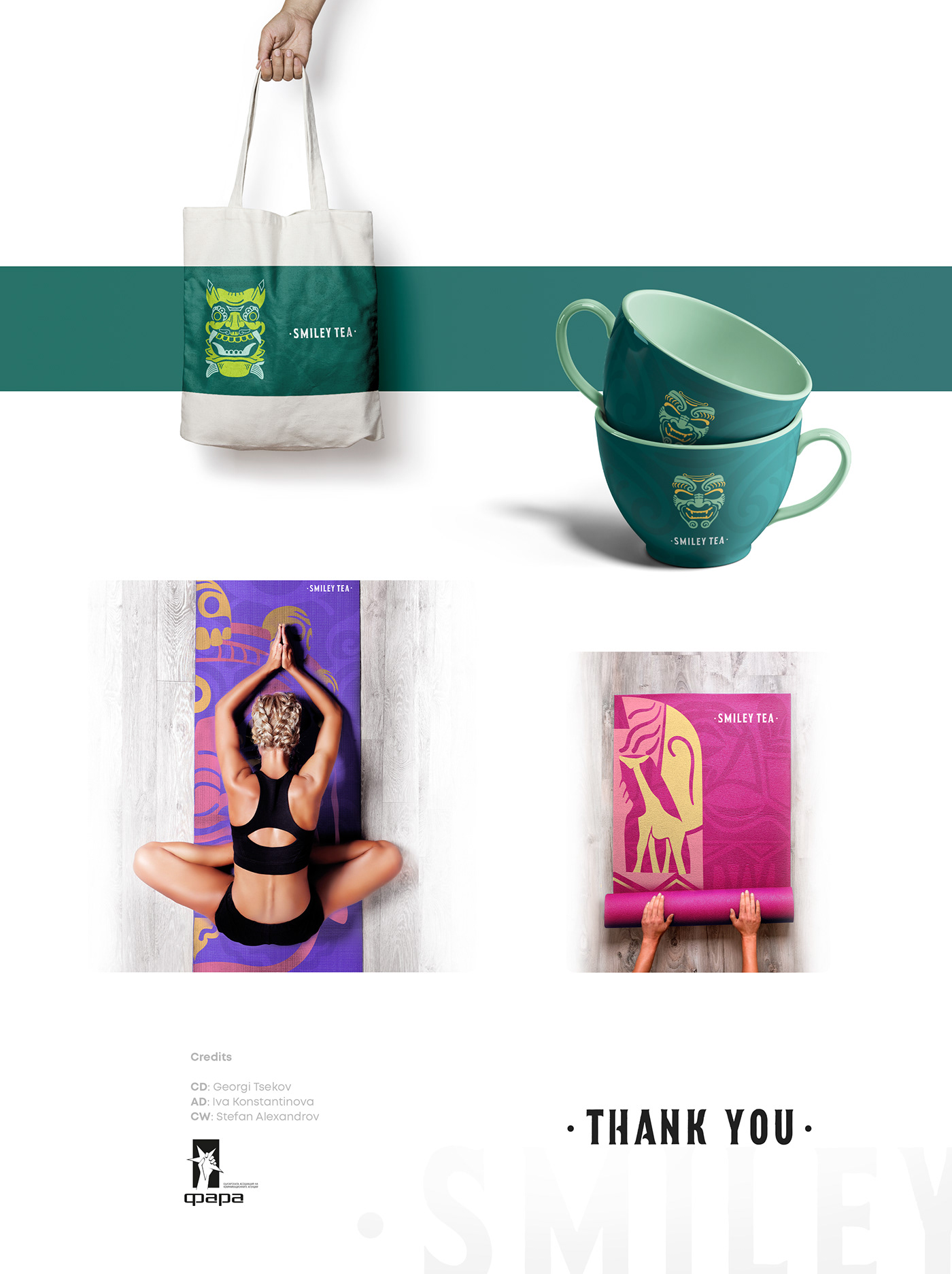 tea branding  Packaging Label art direction  tribal masks culture design smiley tea healthy