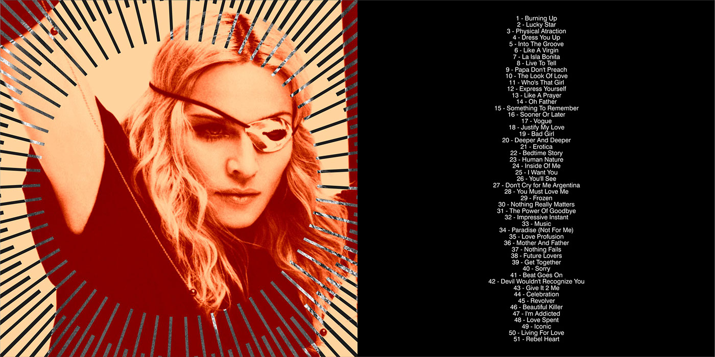 madonna Project addictive Collection cd DVD Packaging design pop Work 