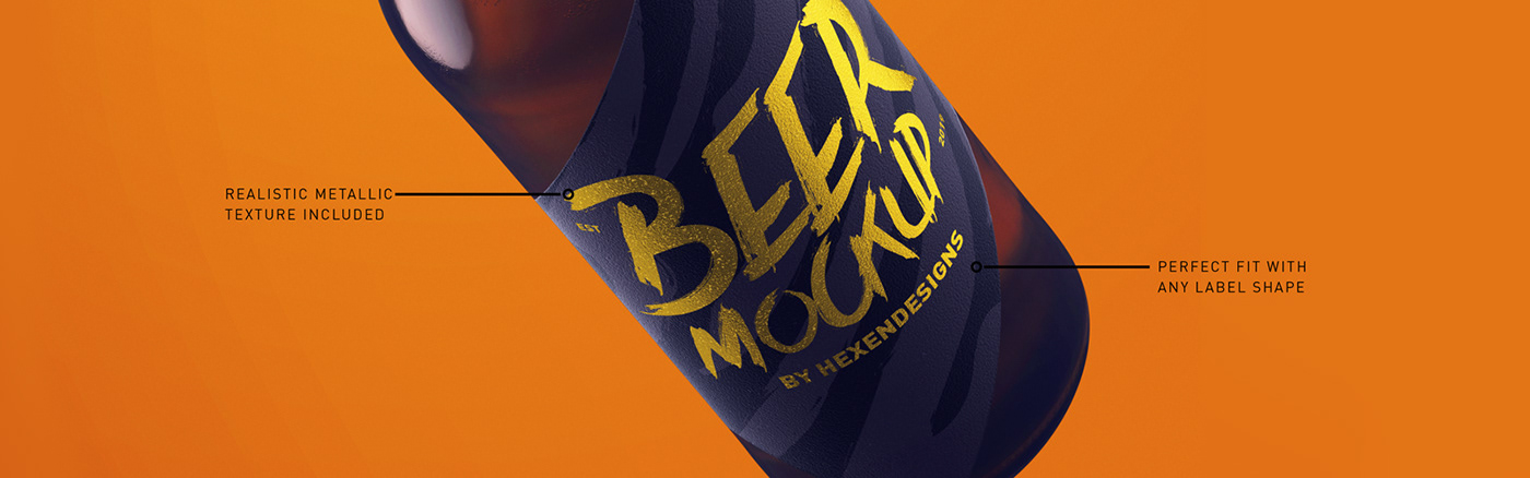 beer Mockup alcohol drink beer bottle Beermockup label mockup glass