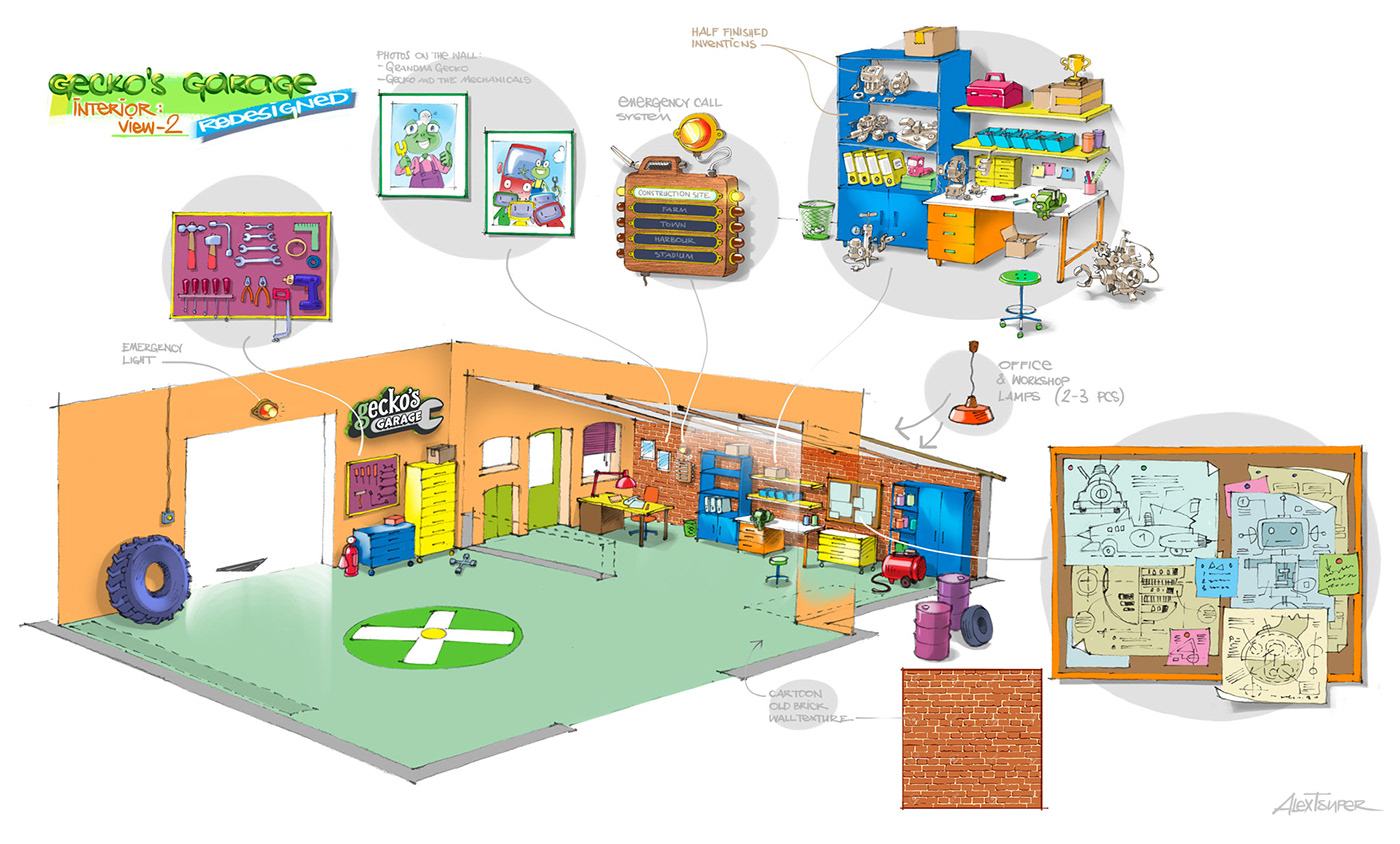 animation  art cartoon concept art creative Drawing  game kids Location design Production