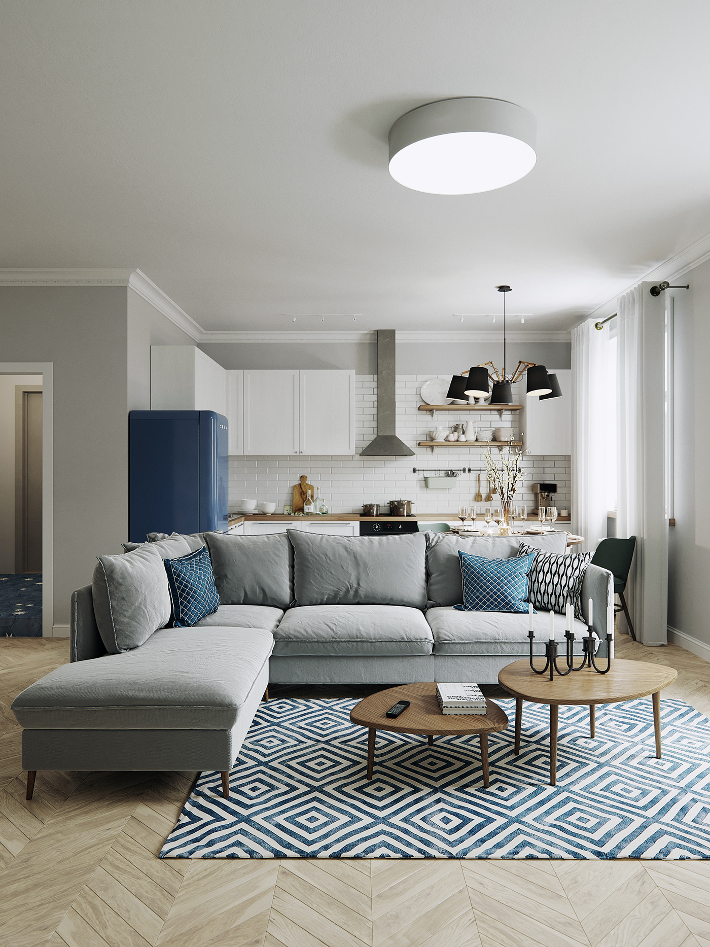 Scandinavian Interior On Behance