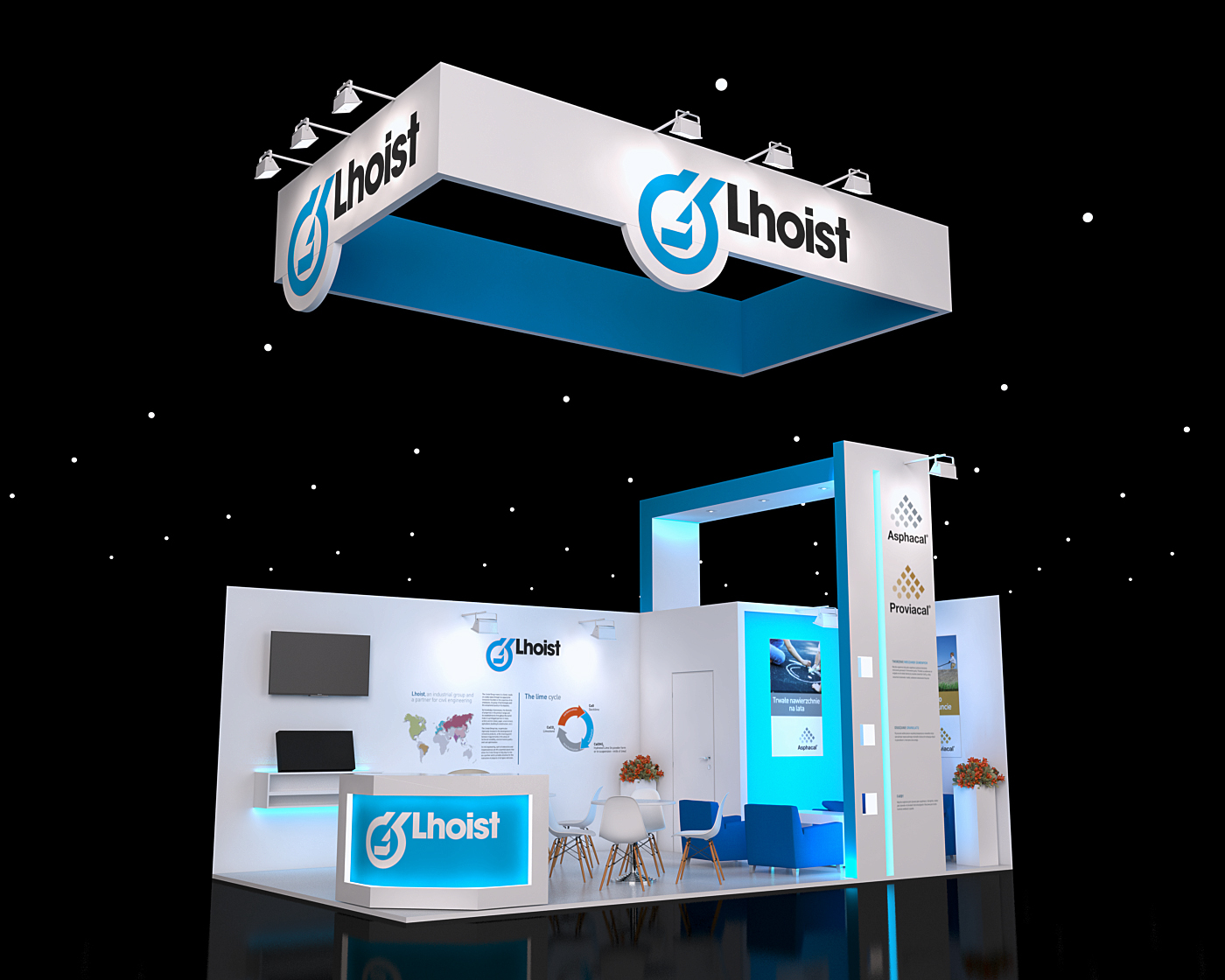 3D exhibition stand Exhibition Booth