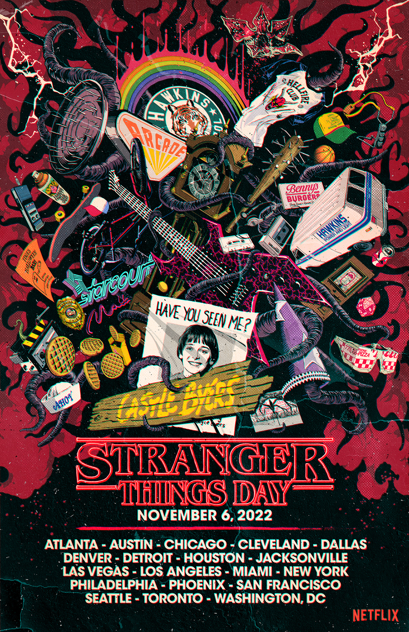 eleven Netflix Stranger Things STRANGER THINGS DAY vecna will byers